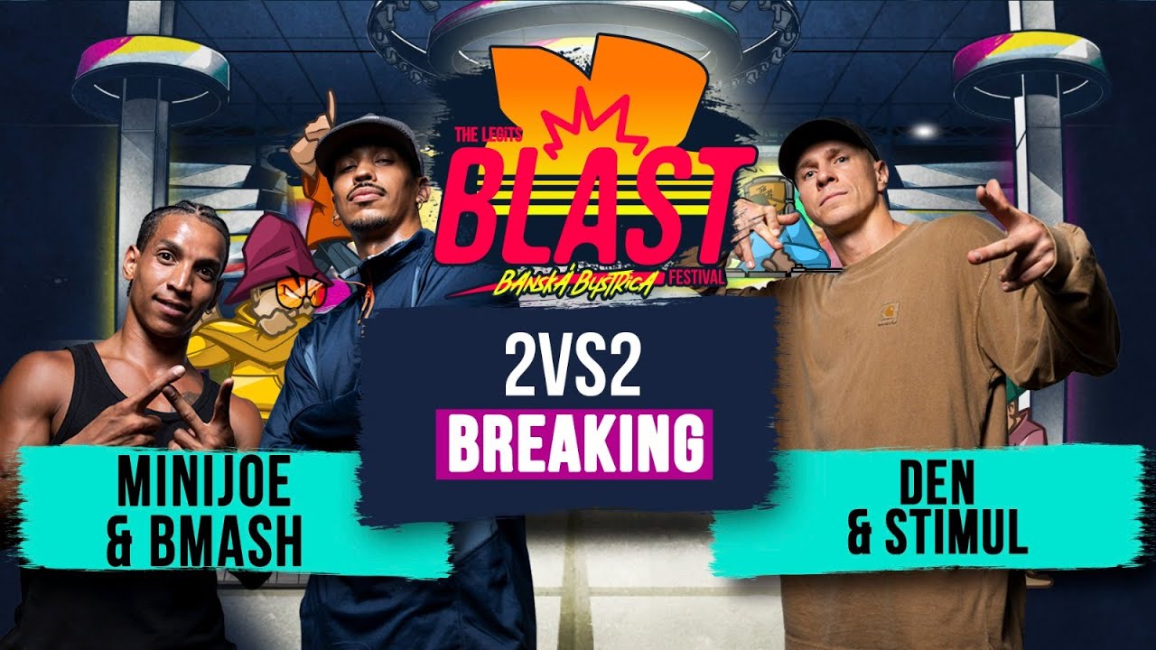 Minijoe & Bmash vs Den & Stimul I TOP16 2vs2 Breaking  I The Legits Blast 2025
