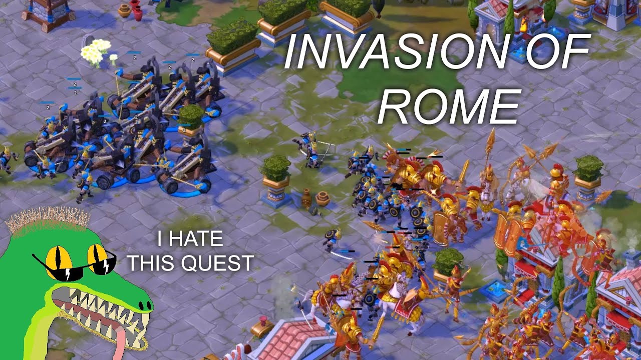 Legendary Invasion of Rome - Greeks - Age of Empires Online Project Celeste