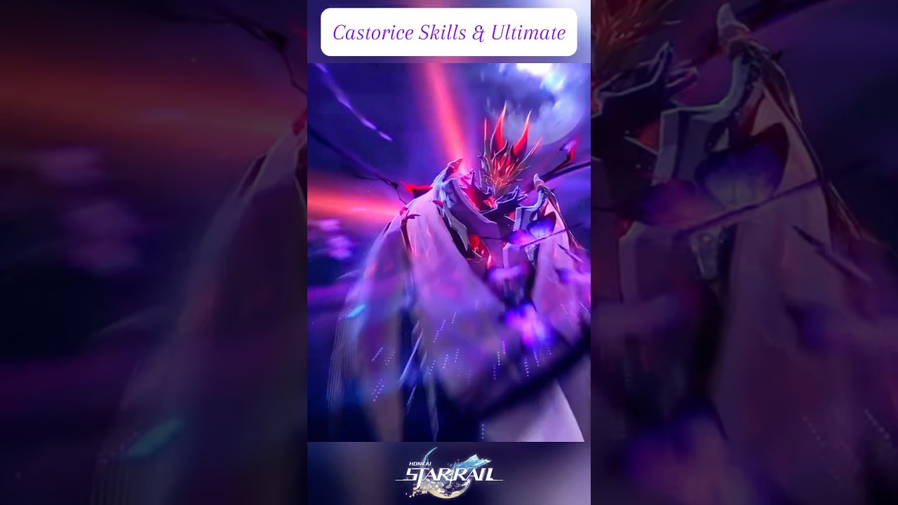 Castorice Leak Animation & Ultimate | Honkai Star Rail 2.1 #castorice #hsr #honkaistarrail