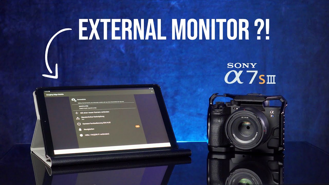 Use ANY DEVICE as an EXTERNAL MONITOR! (Sony A7S3 Trick)
