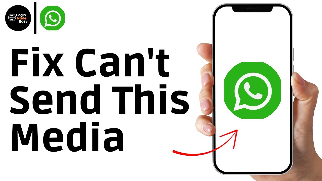 Fix WhatsApp Can't Send This Media, Choose a Different Media and Try Again