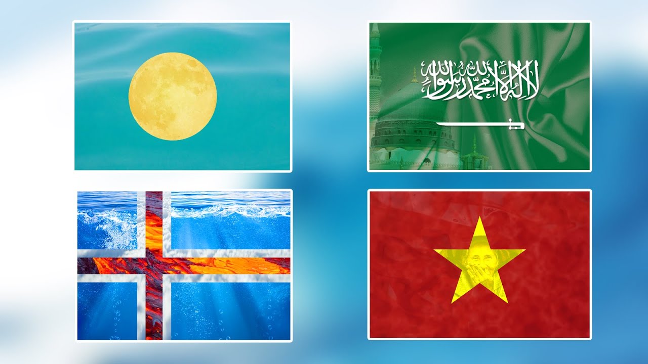 Quốc kỳ phiên bản tả thực - Phần 3