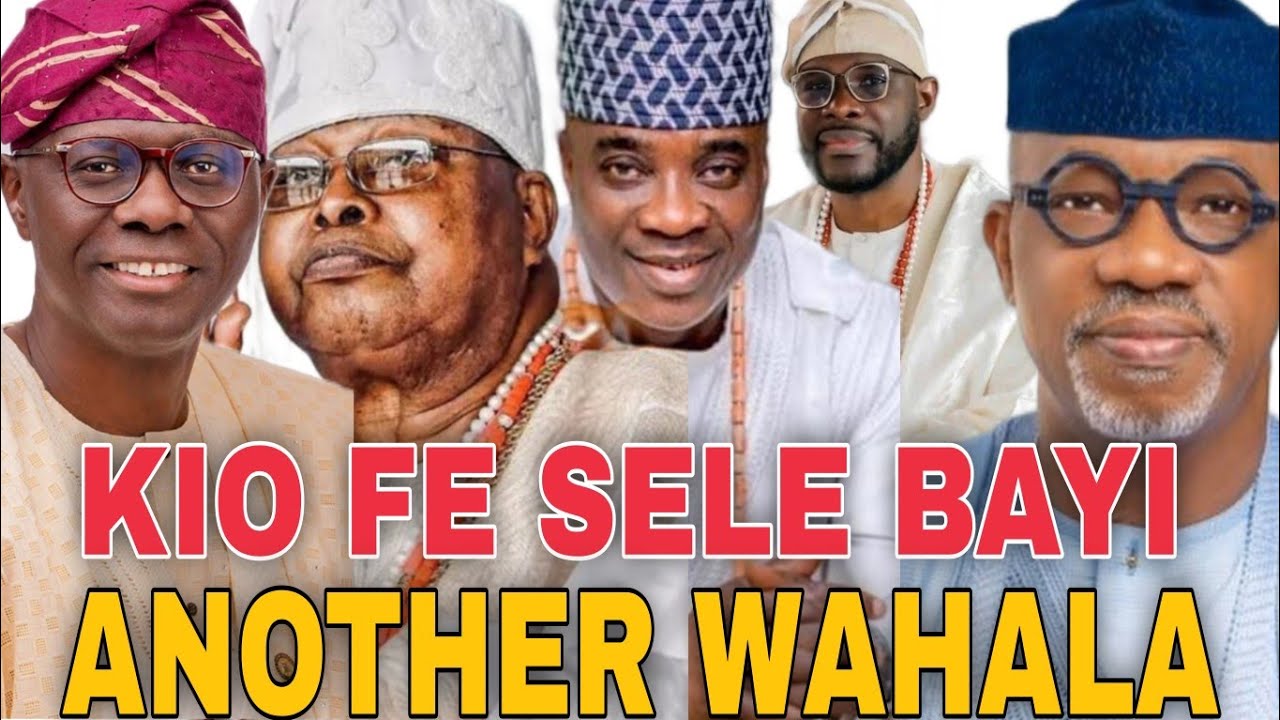 OLAGBARA!! AWON EEYAN TI KEHIN SI WASIU AYINDE LORI ORO OBA AWUJALE OO. KILO FE SELE BAYI?