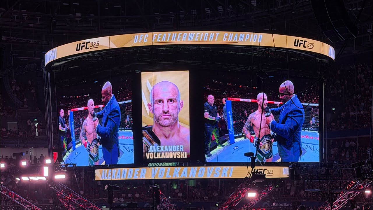 UFC325: Volkanovski vs Lopes 2