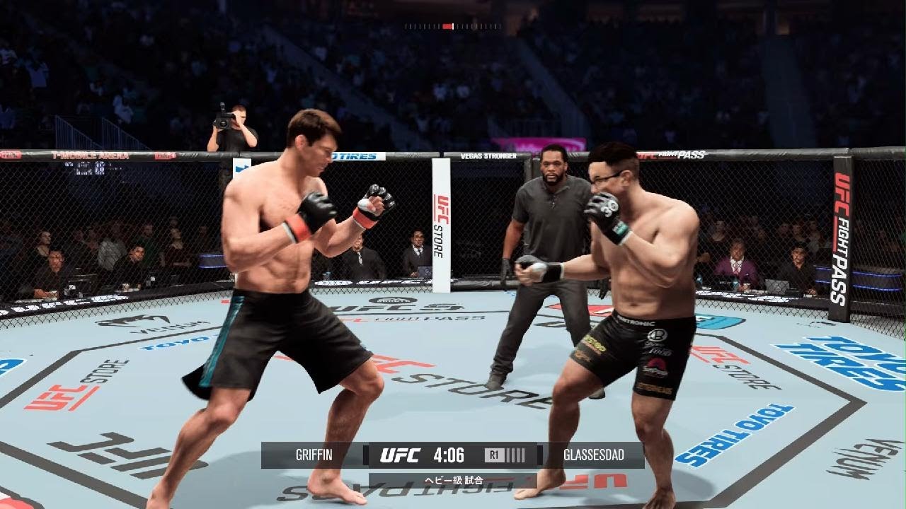 EA SPORTS UFC 5_フォレスト グリフィン vs.眼鏡父ちゃん Forrest Griffin vs. Glasses Dad