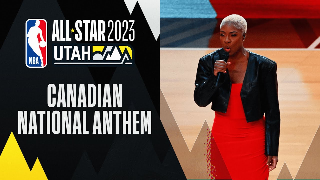 Jully Black Performs The Canadian Anthem | 2023 #NBAAllStar