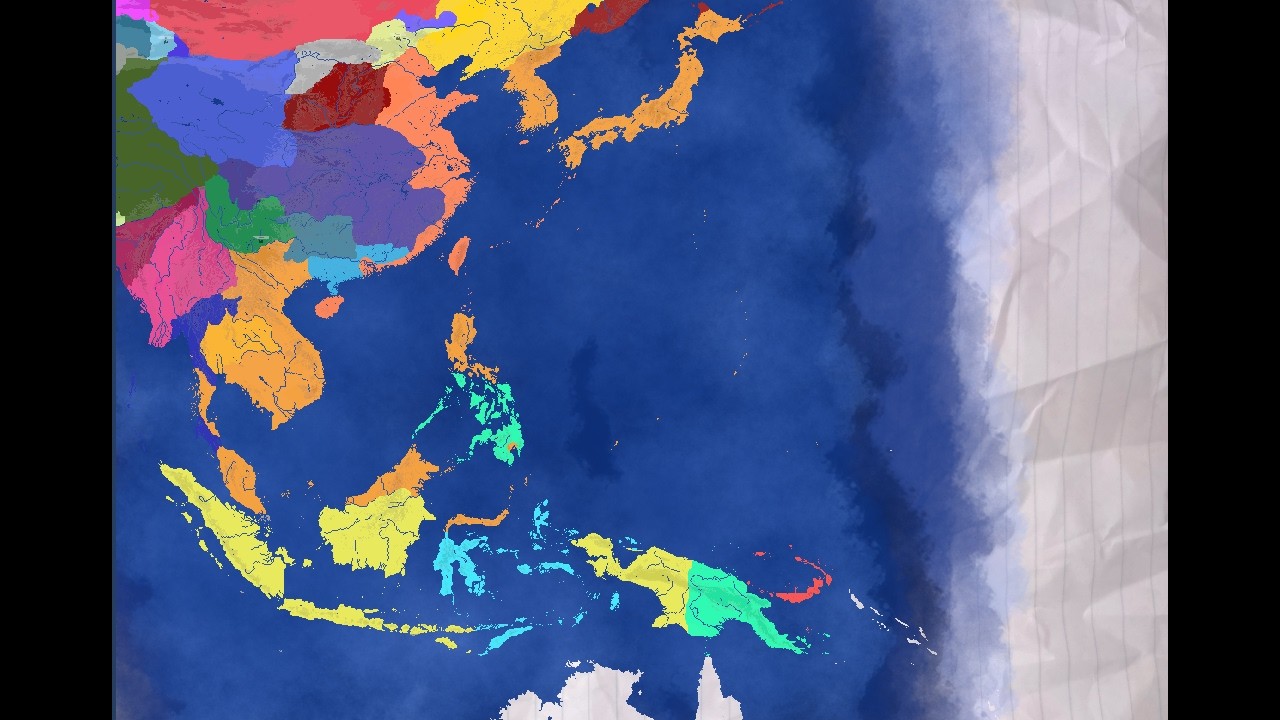 Doodle empires WW2 Japan map