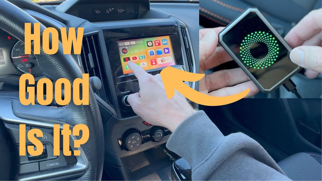Беспроводной адаптер Carplay 3-в-1 Magic AI Box с Netflix, YouTube и TikTok.