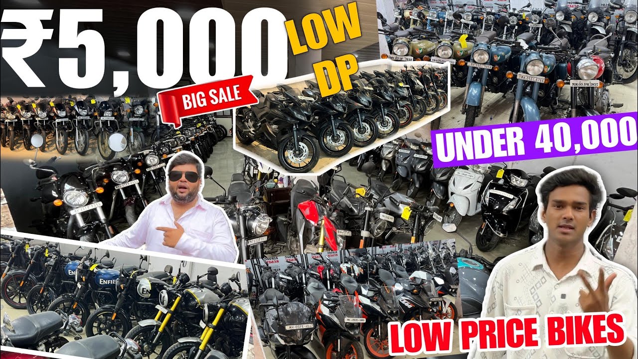 Inke Samne sab Zero🔥300 + Bikes Biggest Bike Showroom | second hand bikes in india | used bike price
