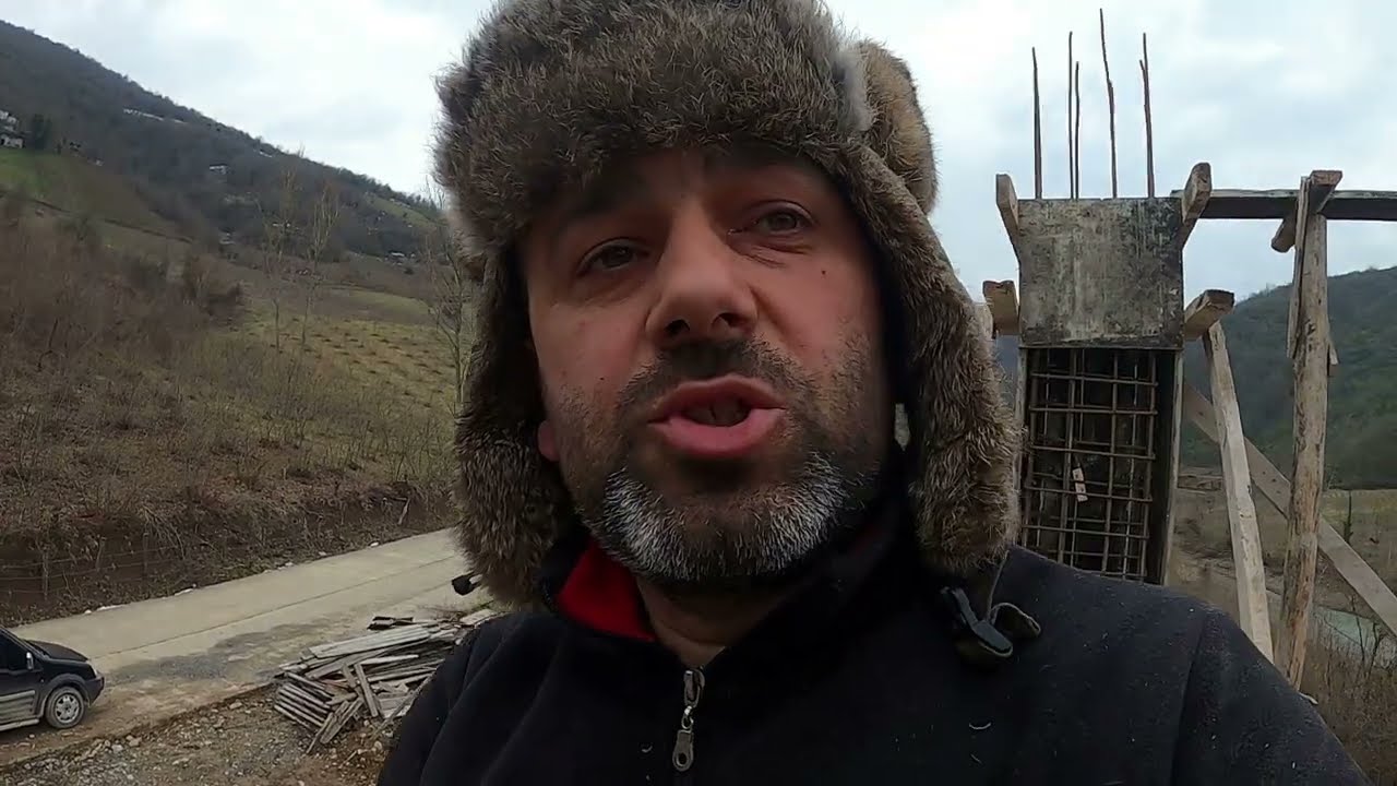 Kırık Yere Betonu attık Aderans Artırıcı kullandım / K&ouml;yde İnşaat g&uuml;nlerim