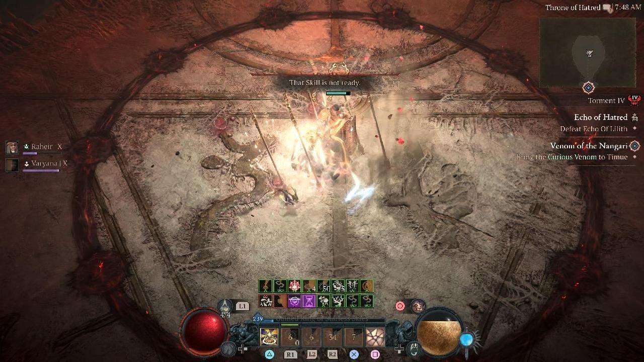 Lilith defeated Diablo 4 Season 11 torment 4