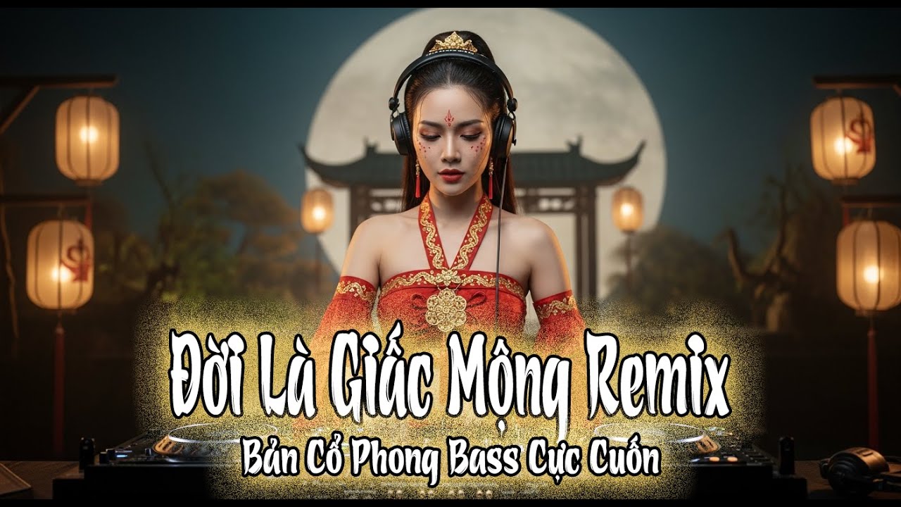 Giữa Nhân Gian Một Đời Là Giấc Mộng Remix  Bản Cổ Phong Bass Cực Cuốn