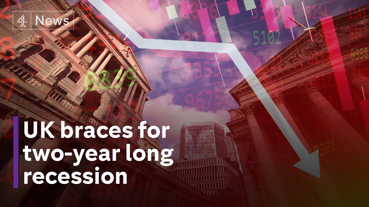UK prepares for two-year recession after economy shrinks again