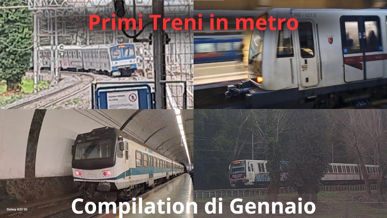 Treni metropolitani di Gennaio 2026