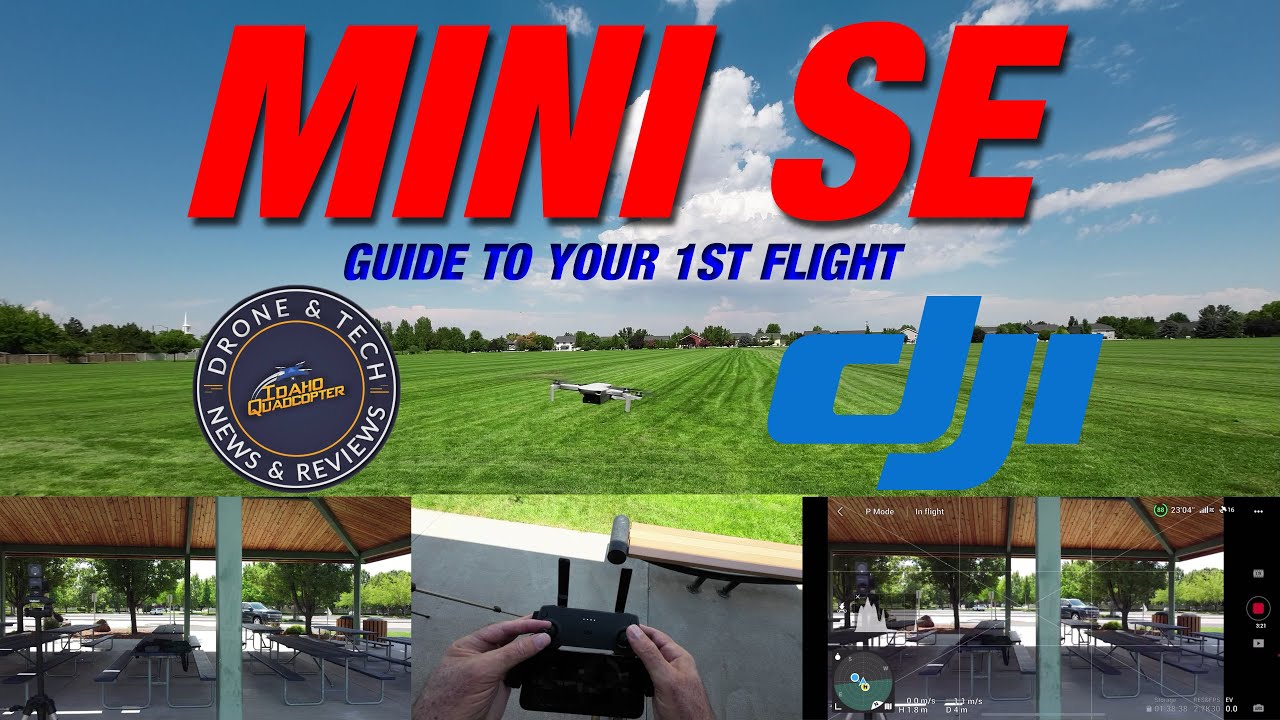 DJI Mini SE - A Beginners Guide To Your First Flight - Tutorial