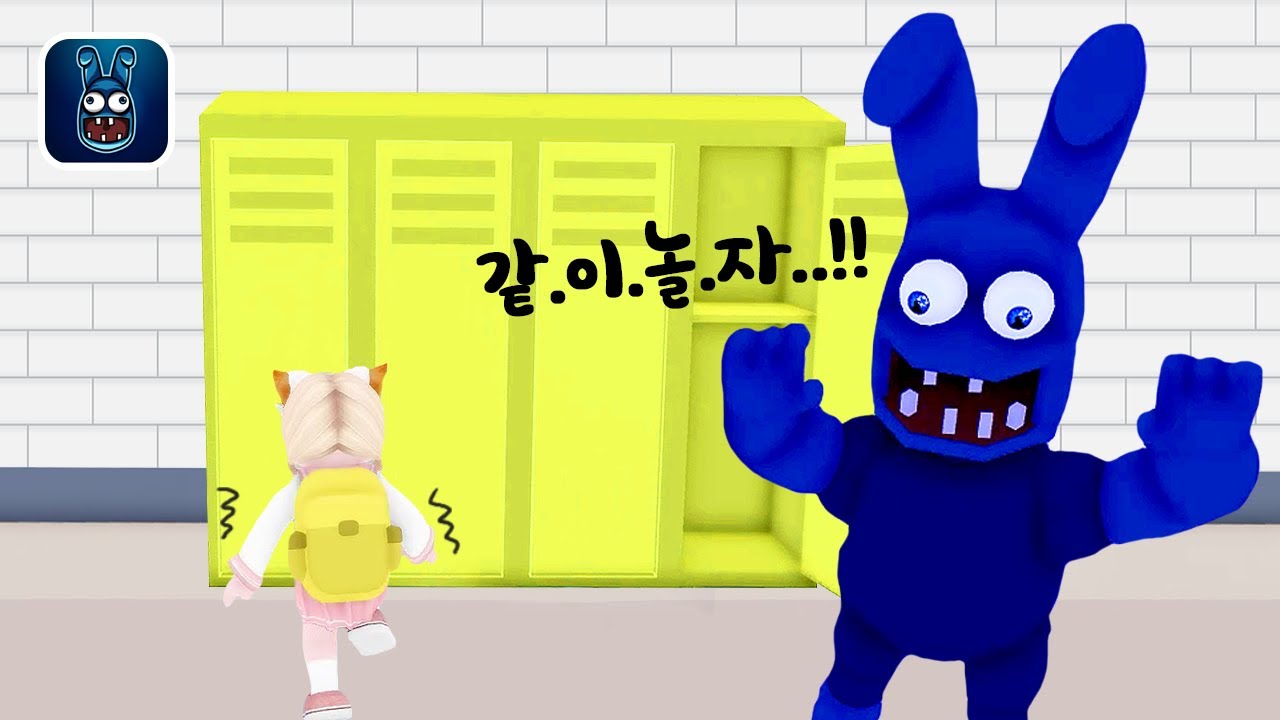 밤마다 학교에 나타나는 파란토끼 정체는 바로?! 로블록스 Mo's Academy