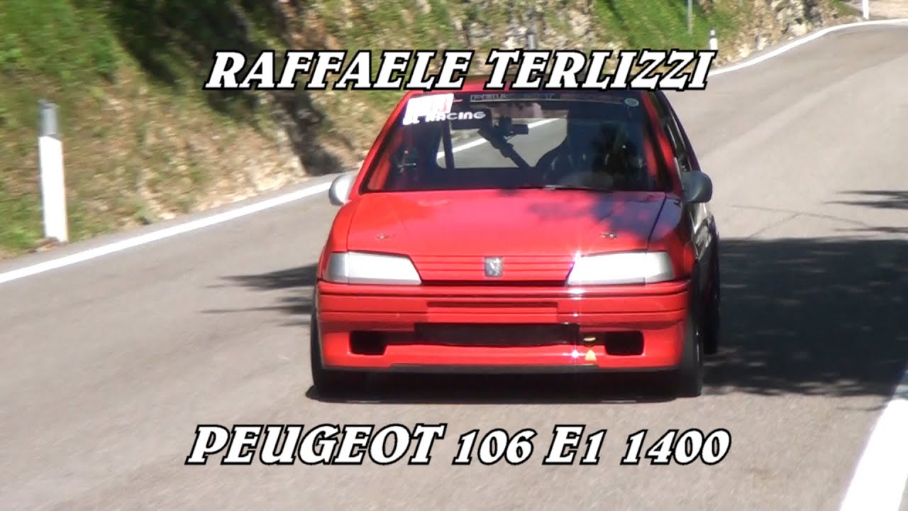 RAFFAELE TERLIZZI | SALITA TRENTO - BONDONE 2022 | PEUGEOT 106 E1 1400