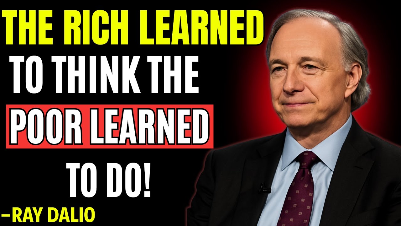 RAY DALIO: HOW TO BUILD GREAT WEALTH being POOR and WITHOUT INHERITANCE
