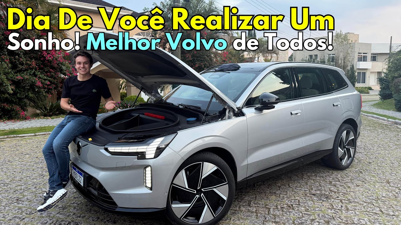 Se Você Pudesse Realizar um SONHO: Compraria o Melhor Volvo do Mundo? Novo EX90