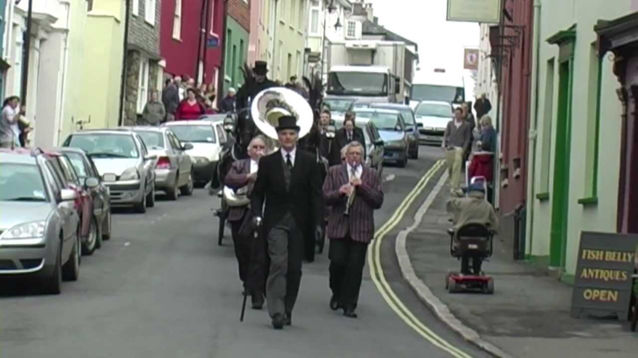 a Jazz Funeral Band playing 