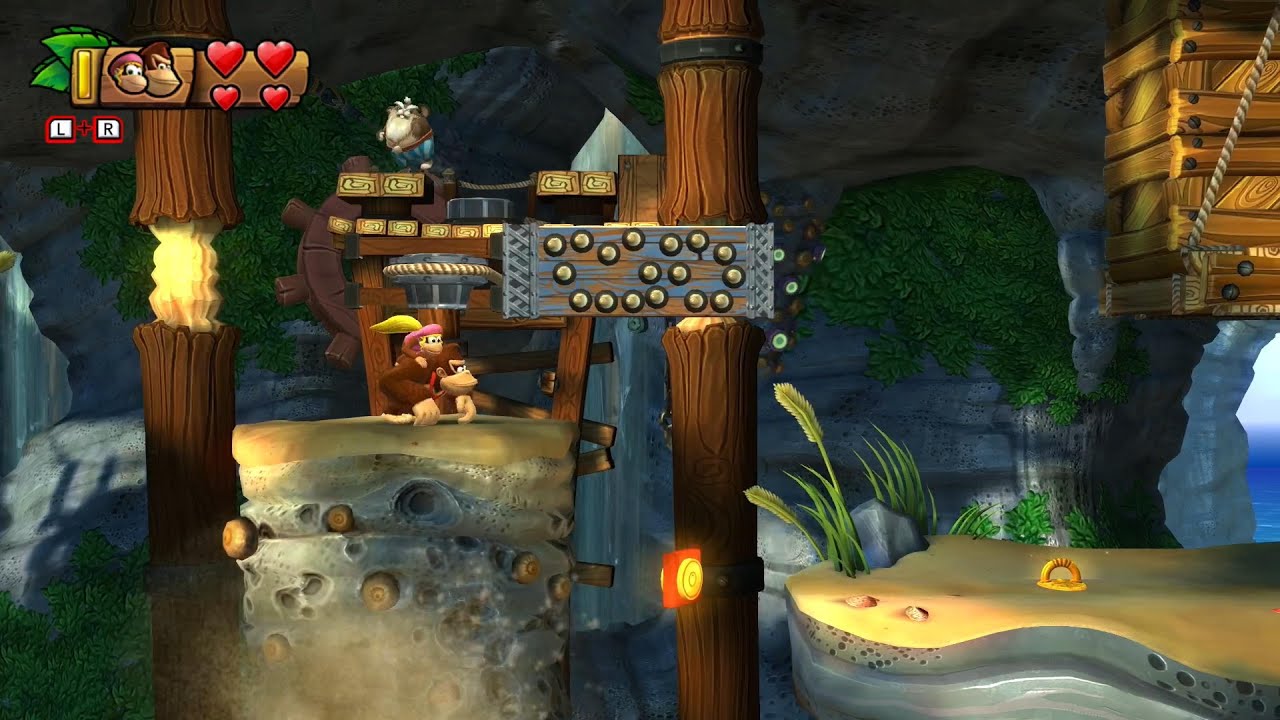 4-5 Sea Stack Attack || Donkey Kong Country: Tropical Freeze (Switch)