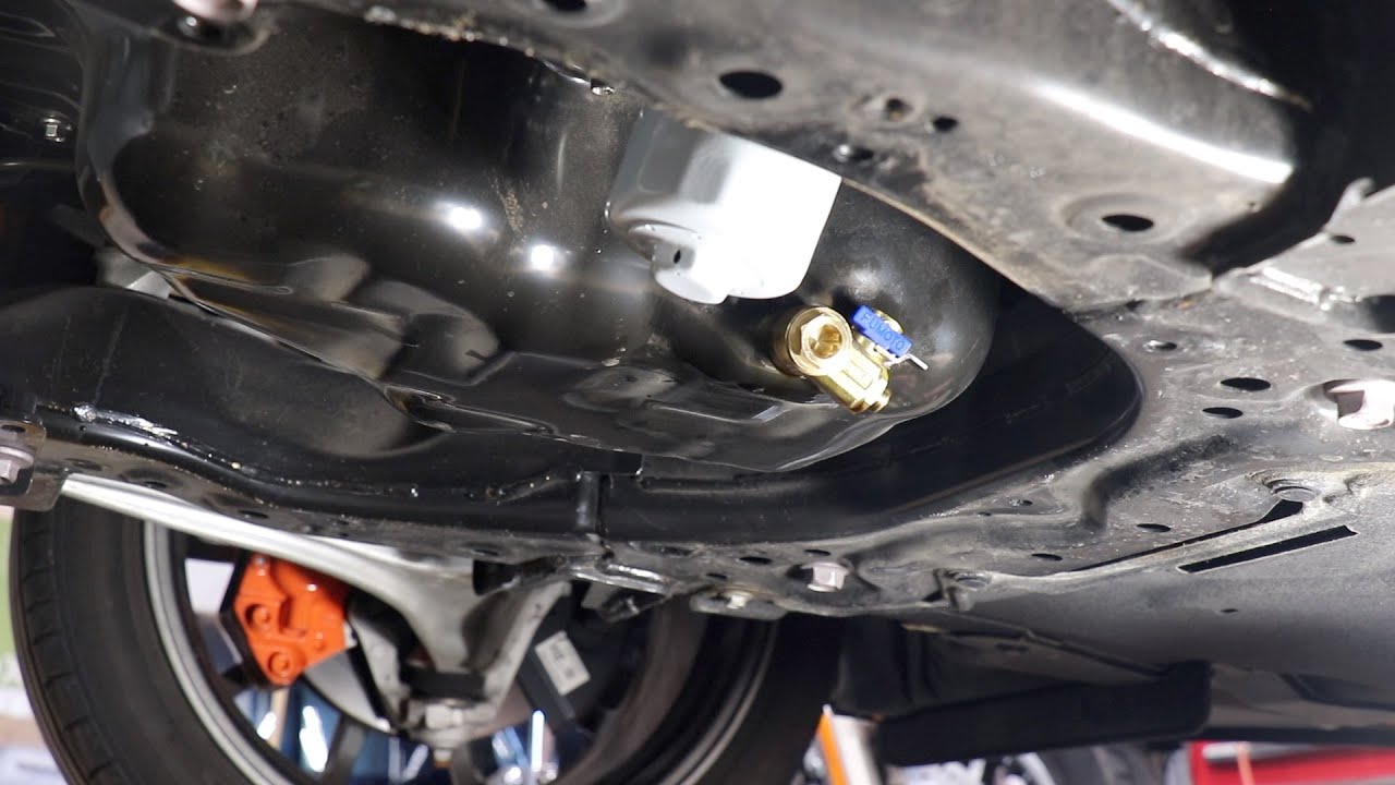 Putting a Fumoto Valve on a 2019 Miata