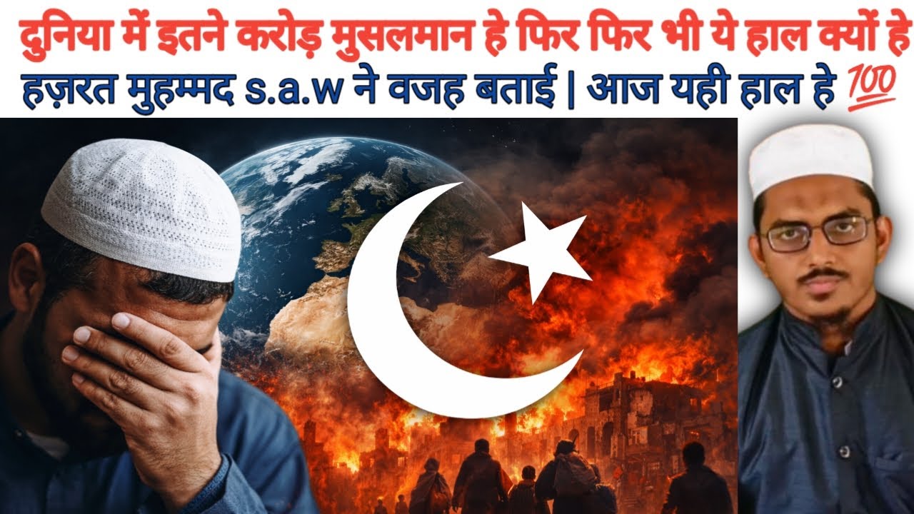 इतने करोड़ मुसलमान परेशान क्यों है | पैगंबर मोहम्मद s.a.w ने बिल्कुल सही बात कही | ईमान बढ़ेगा 💯