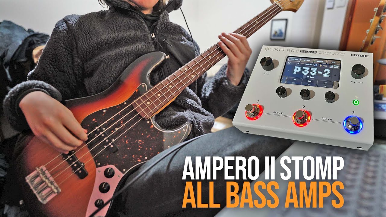 Ampero II Stomp - All Bass Amps