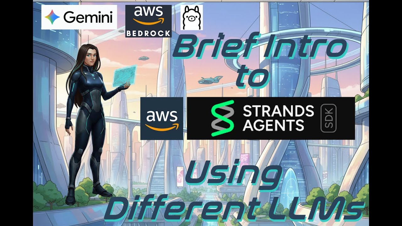 Using Different LLMs in AWS Strands Agents #aws #awsstands #aiagents #agenticai #llms