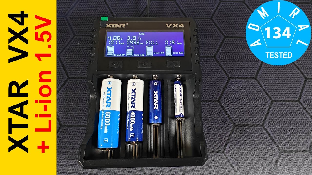 XTAR VX4 обзор универсального зарядного устройства