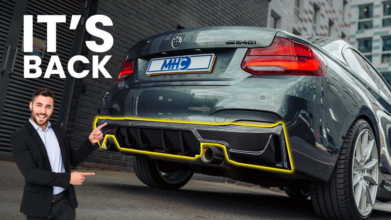 The Most AGGRESSIVE Rear Diffuser for the F22 2 Series Is BACK!