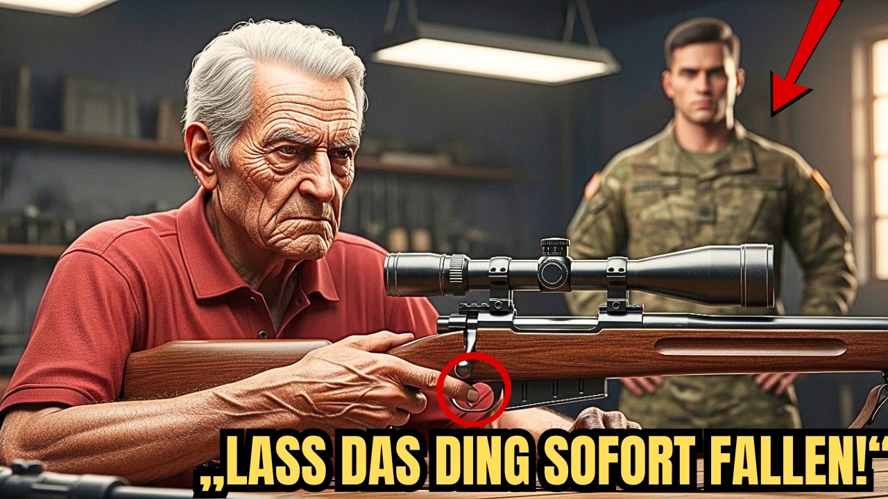 US-Delta-Force sah alten Veteranen sein Gewehr reinigen – dann erstarrten sie beim Lesen der Gravur