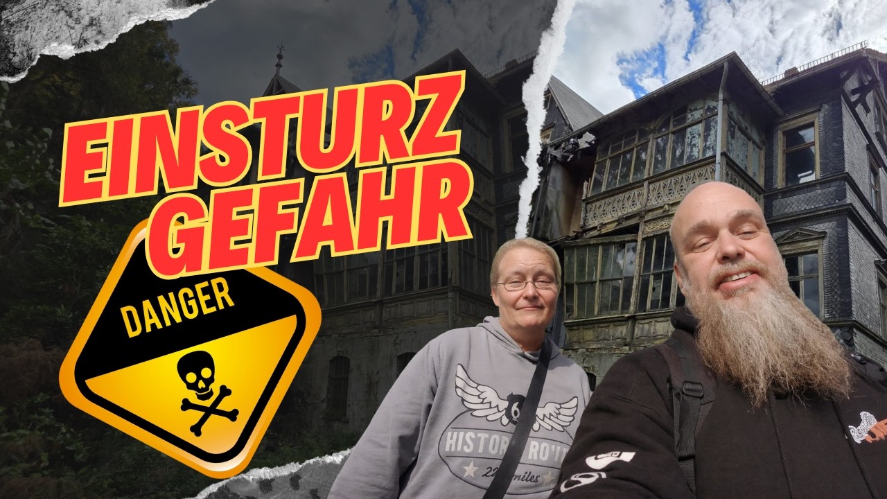 Einsturzgefahr – Verlassenes Herrenhaus im Verfall | Lost Place