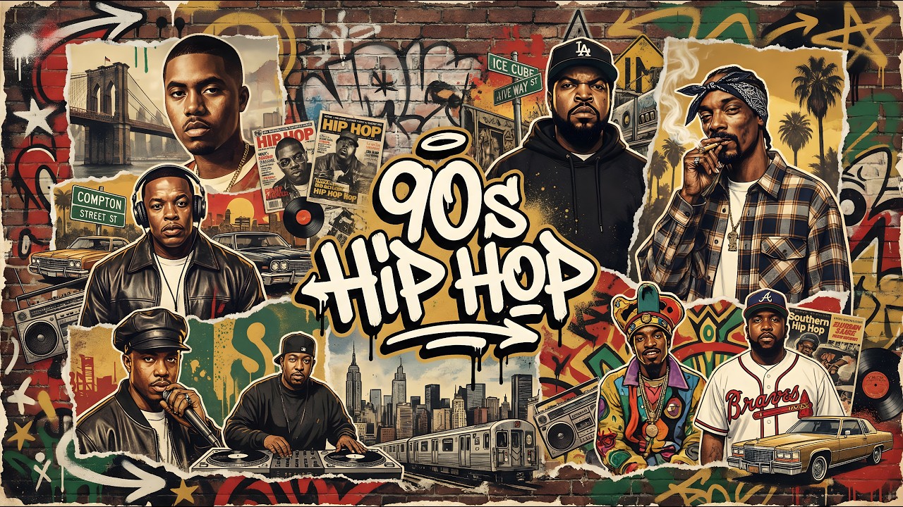 90s Hip Hop Classics Vol.1 | Golden Era Rap Mix | Nas, Dr. Dre, Ice Cube, Gang Starr, Snoop Dogg