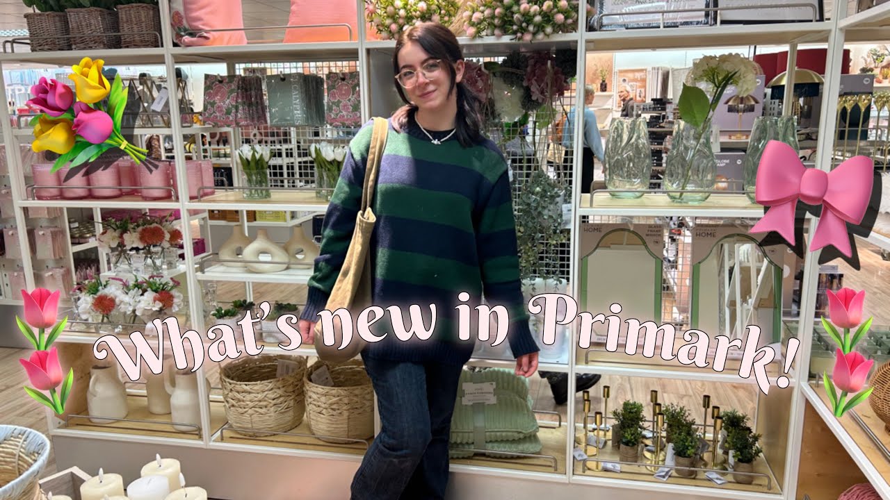 What’s new in primark for Spring! || home decor, clothing, coffee, haul || 💐