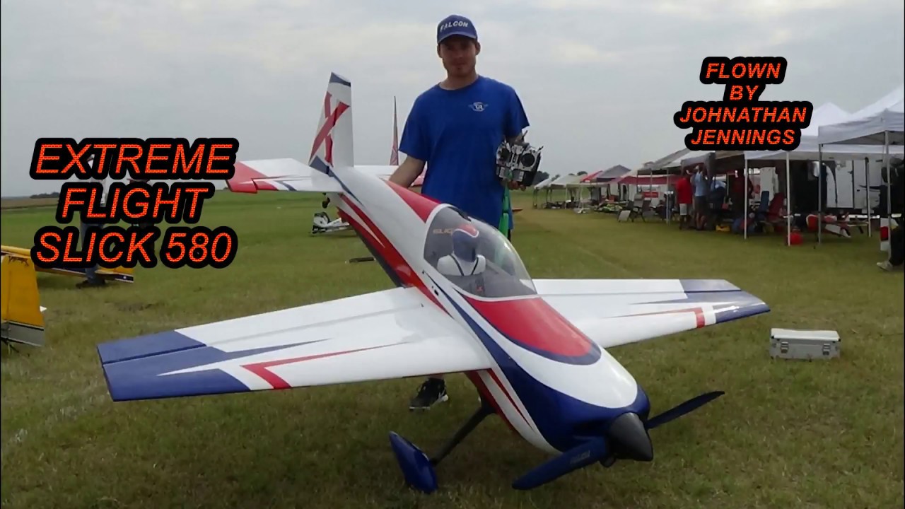 HUCKIN DOWN the EXTREME FLIGHT SLICK 580