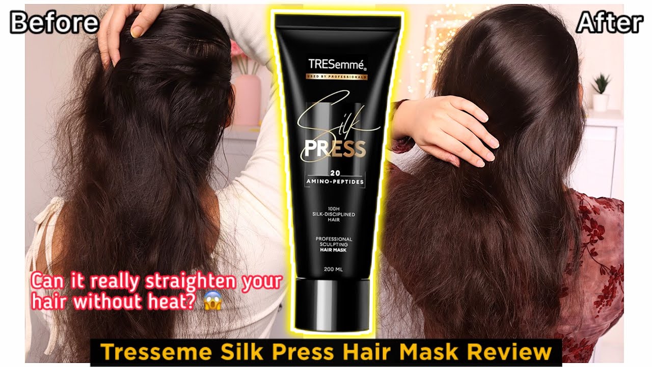 Tresemme Silk Press Sculpting Hair Mask Review || Tresemme Hair Mask