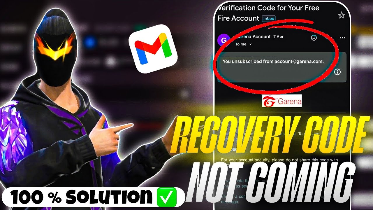 Free Fire Unsubscribe Gmail Problem Solve ✅ | OTP Not Coming Solution 2026