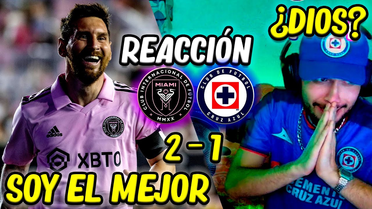 GOLAZO DE MESSI EN SU DEBUT CON EL INTER DE MIAMI | CRUZ AZUL VS INTER MIAMI Leagues cup 2023