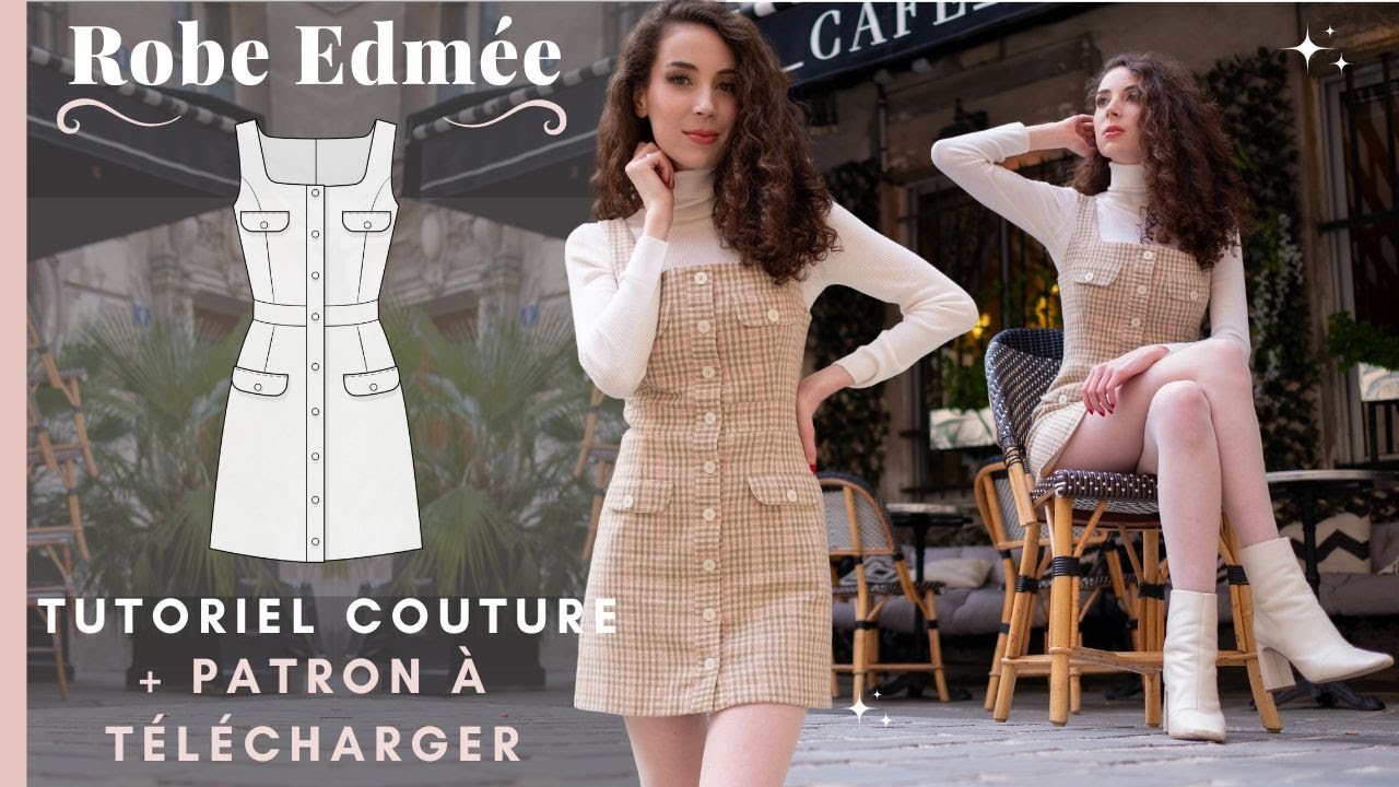 Tutoriel couture robe | Edmée | patron à télécharger