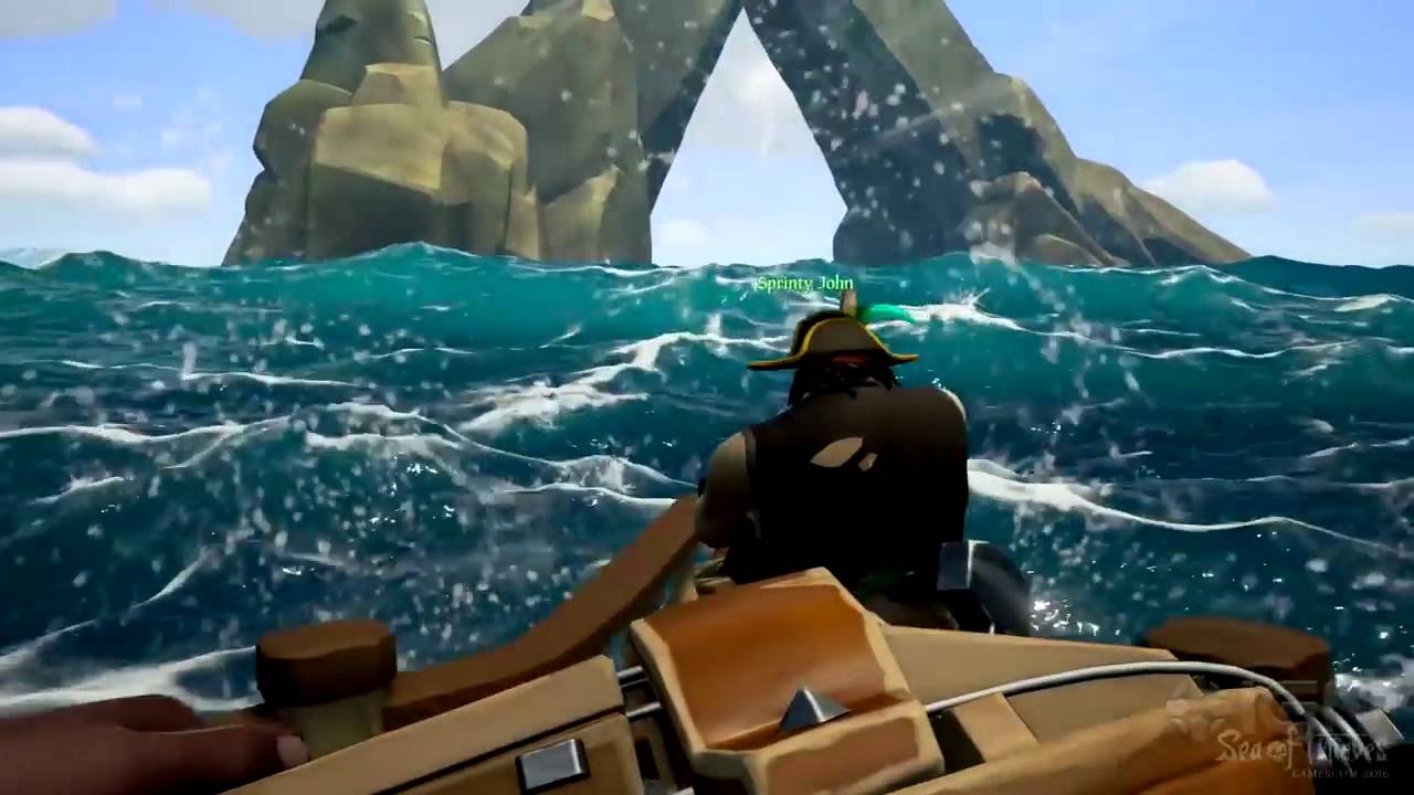 Геймплей Sea of Thieves Gamescom 2016