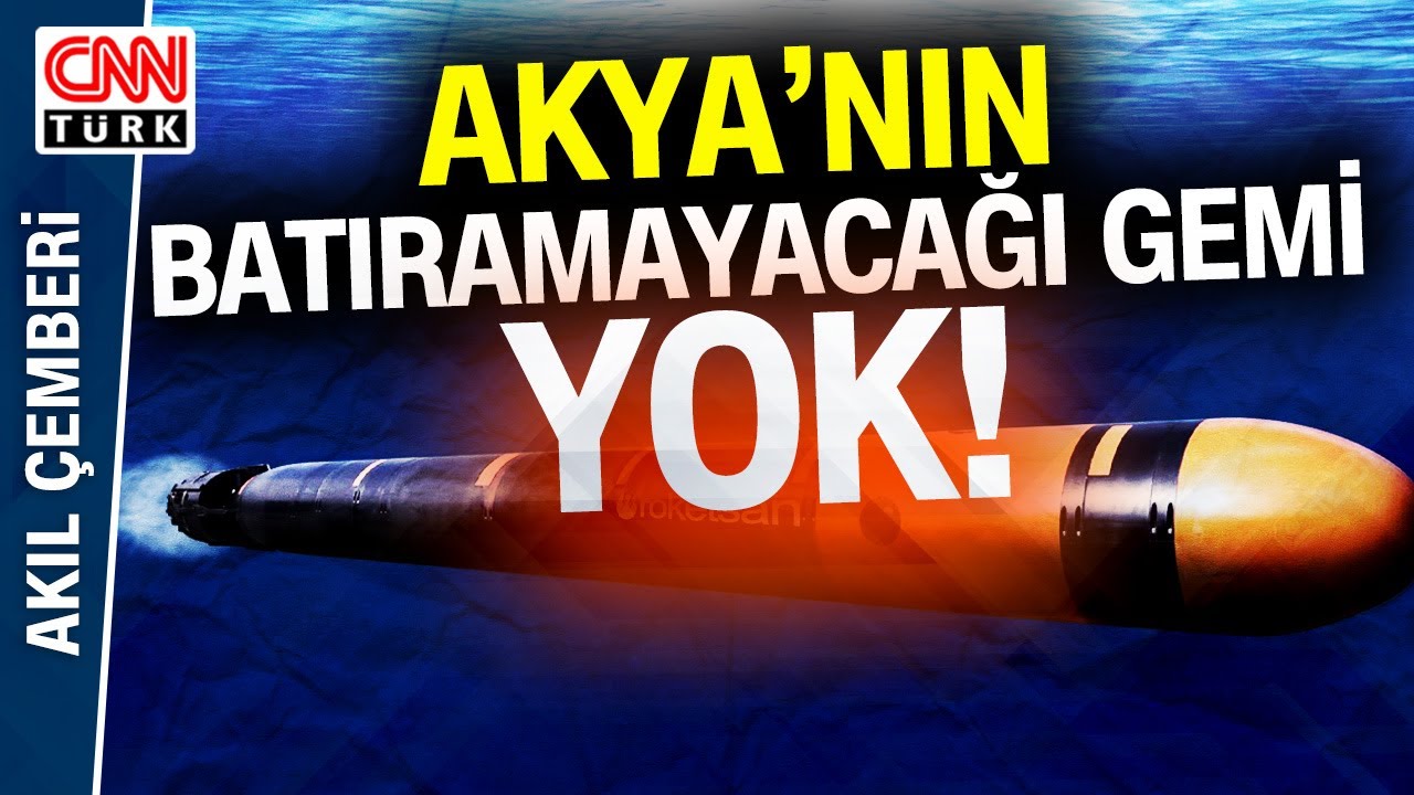 T&uuml;rkiye Denizlerde AKYA İle Vuracak! Milli Torpido AKYA Hedef Gemiyi B&ouml;yle Batırdı!