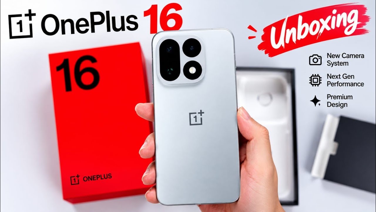 Первая распаковка и обзор OnePlus 16.