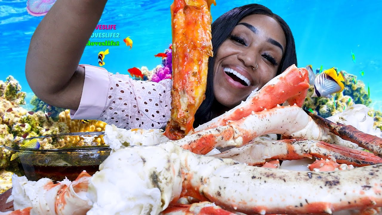 Seafood Boil Sunday, King Crab Legs, Eggs, Potatos and Smacakalicious Sauce
