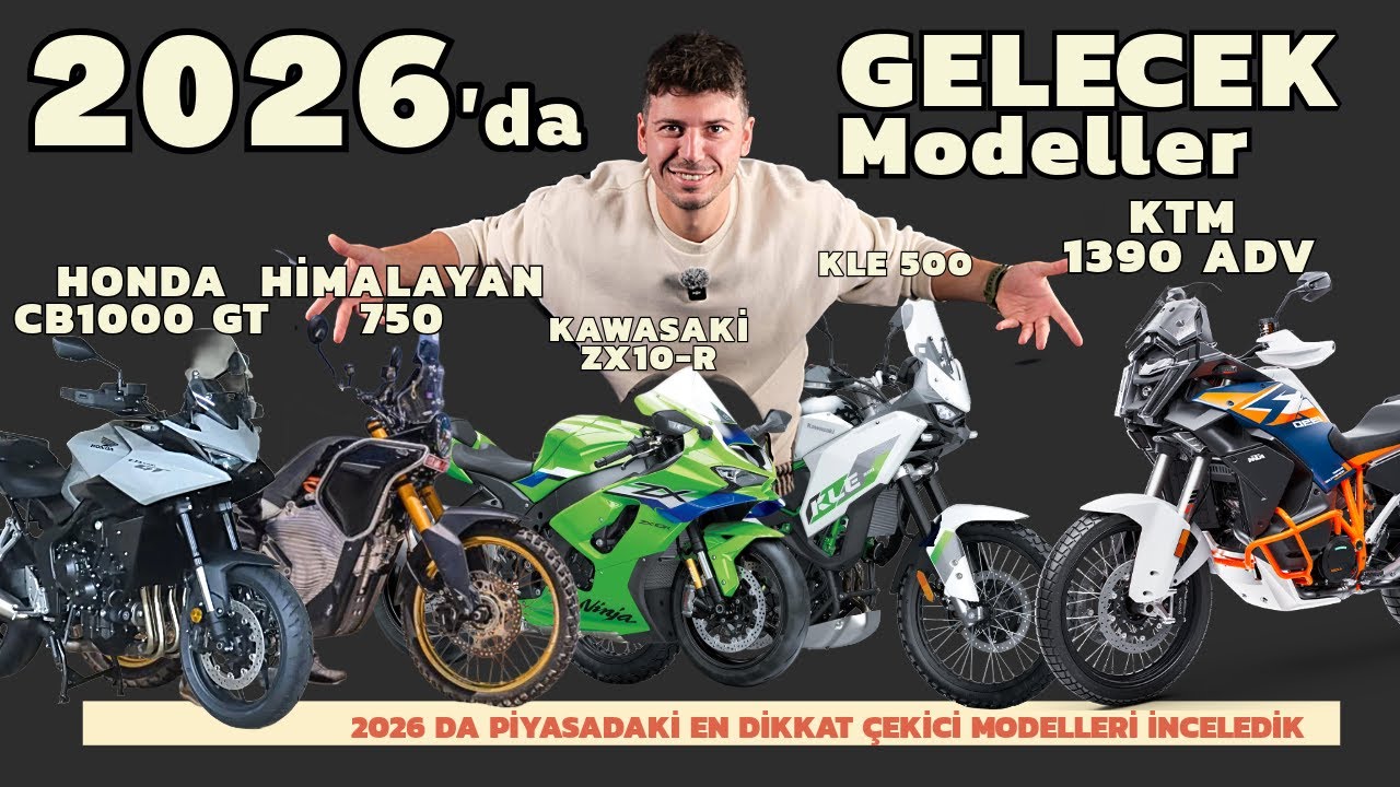 2026&rsquo;da Gelecek Olan Motosiklet Modelleri