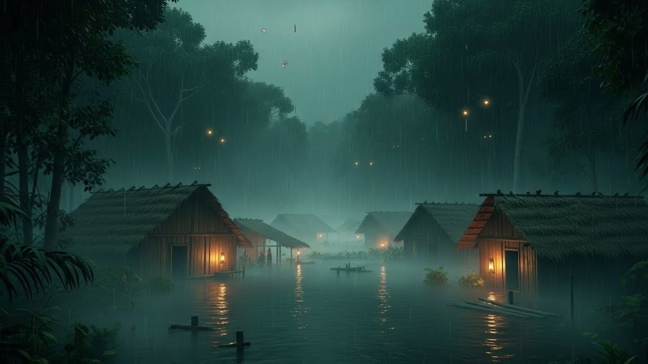 Amazonas 1933 a aldeia que desaparecia toda vez que chovia à noite.