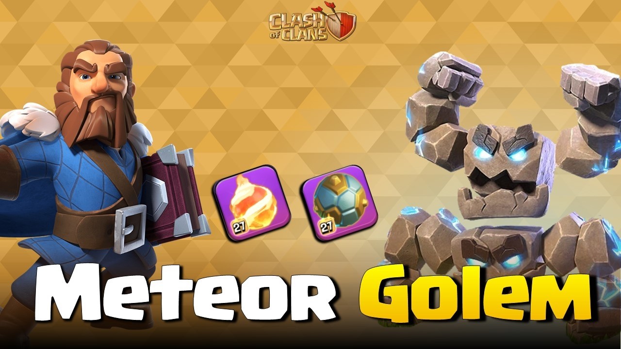 Meteor Golem Fireball | TH 18 Attack Strategy Legend League | Clash Of Clans | Dandi COC