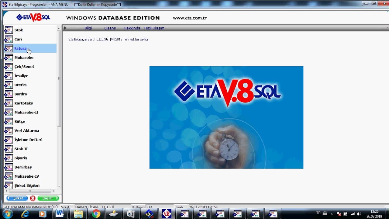 2. DÖNEM 1. YAZILI SINAVINA HAZIRLIK ETAV8SQL