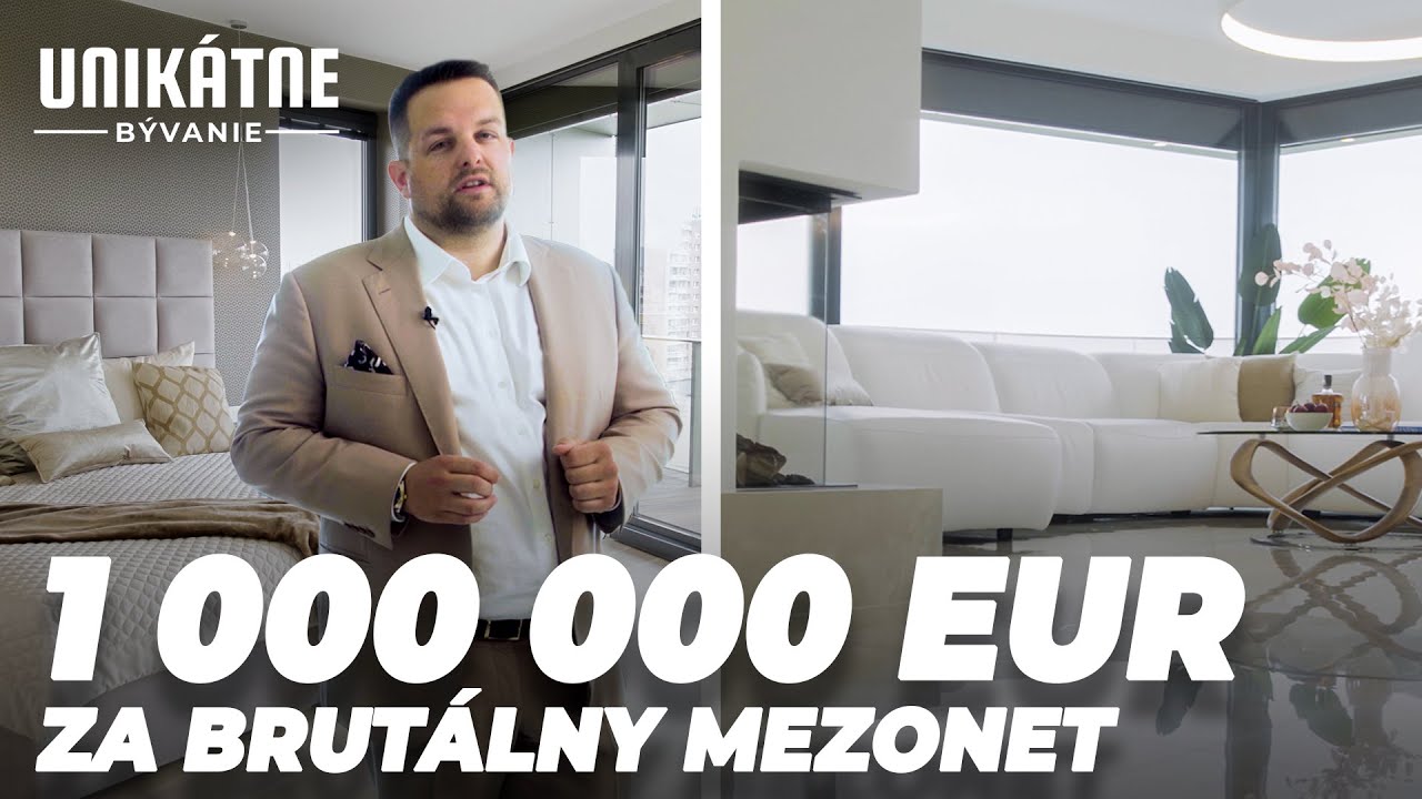 Boli sme sa pozrieť do miliónového mezonetu v Petržalke. Takúto kúpeľňu si ešte nevidel