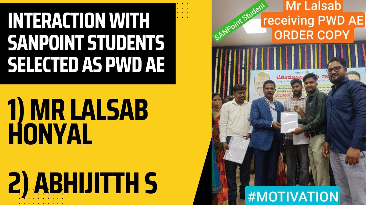 RWS AE 1 month REVISION strategy | Motivation by PWD Assistant Engineers | SANPoint | WRD